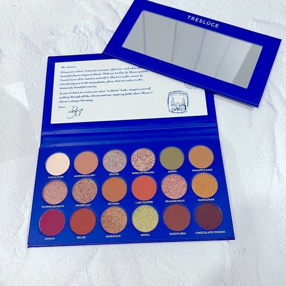 Treslúce Beauty La Flor de México Shadow Palette BNIB - Picture 11 of 11